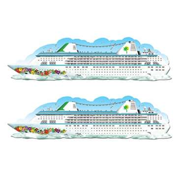 Beistle , 2 Piece Jointed Cruise Ships, 6'