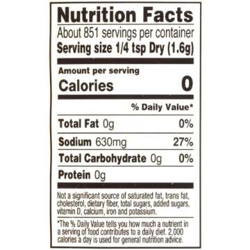 Mrs. Wages Pickling & Canning Salt, Non-iodized, (48 ounces), 3 lbs