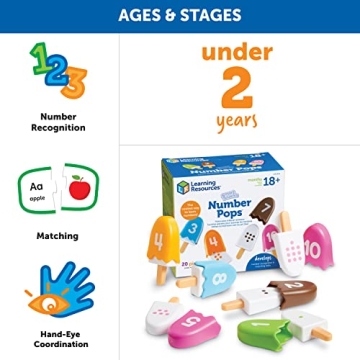 Smart Snacks Number Pops for Early Learning Fun