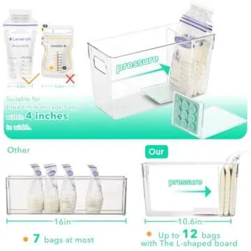 Optimize Breastmilk Storage with Containers and Dividers
