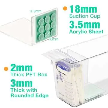 Optimize Breastmilk Storage with Containers and Dividers