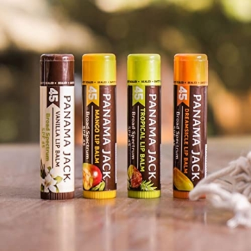 Panama Jack Lip Balm Pack - SPF 45 Flavor Protection