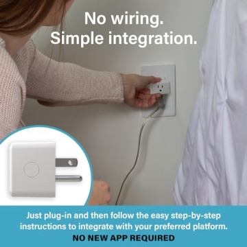 Legrand Radiant Wi-Fi Matter Smart Plug Easy Setup and Security