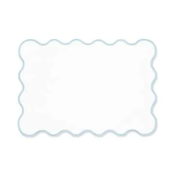 Hofdeco Coastal Placemat Set of 4, 14"x19" Waterproof