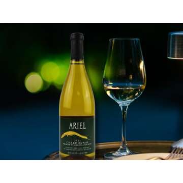 Ariel Vineyards Chardonnay Dealcoholized Wine - Bundled by Louisiana Pantry (Chardonnay, 2 Pack)