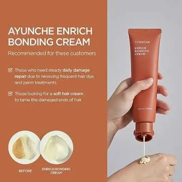 AYUNCHE Enrich Bonding Hair Cream | Ultimate Repair & Shine
