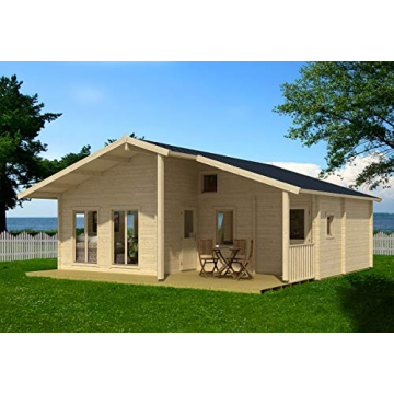 Allwood Avalon Cabin Kit 540 SQF Loft Triple Glass
