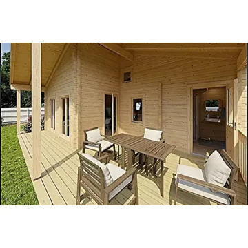 Allwood Avalon Cabin Kit 540 SQF Loft Triple Glass