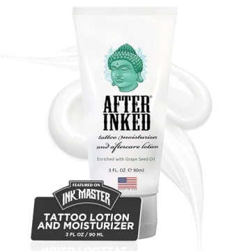 After Inked Tattoo Moisturizer - 3oz Balm for Healing
