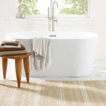 Dash and Albert 4x6 Washable Area Rug - Stain Resistant