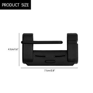 AOZBZ Seat Belt Buckle Covers, Silicone Protection for Cars