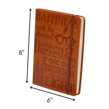 Innovative Designs Harry Potter Writing Journal Set with Wand Pen for Kids, Teens or Adults