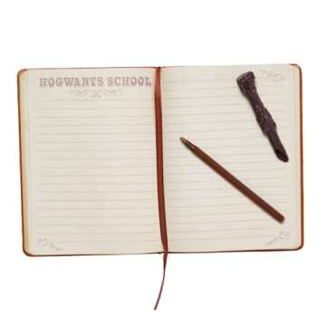Harry Potter Writing Journal with Wand Pen Set for All Ages