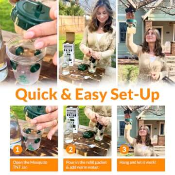 Mosquito TNT 2.0 Natural Mosquito 12 Bait Bags for Outdoor Fun