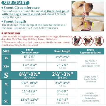 Mayerzon Dog Muzzle: Soft Mesh, Adjustable, Humane Protection for Dogs