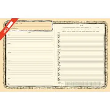 Songwriter's Journal - Perfect for Aspiring Musicians