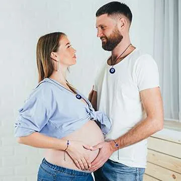 Hicarer Evil Eye Jewelry Set for Luck and Style