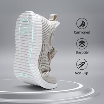 SK·TRIP Women’s Lightweight Breathable Throw-on Sneakers