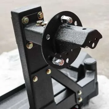 IGLDIPUO 4Runner Rear Bumper Compatible with 2015-2020 5th Gen 4Runner Steel Rear Bumper with Spare Tire Bracket, Oil Drum Holder, D-rings