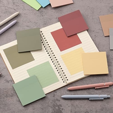 Mr. Pen Sticky Notes - 600 Colorful 3x3 Transparent Notes