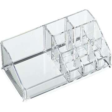 Acrylic Cosmetic Organizer Makeup Brushes Holder 1032