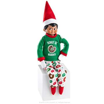 The Elf on the Shelf PJ and Baker Set - Itty Bitty Baker With Spatula, Apron, Mixing Bowl, Cookie Tr...