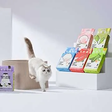 Michu Cat Litter Tofu Natural Clumping Cat Litter