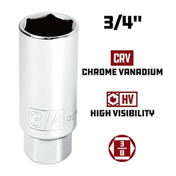 Powerbuilt Spark Plug Socket Set for DIY Mechanics