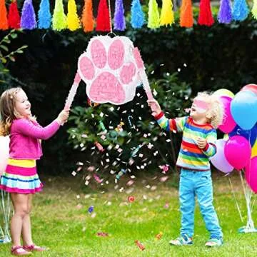 Small Dog Paw Piñata for Fun Animal Themed Parties