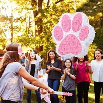Small Dog Paw Piñata for Fun Animal Themed Parties