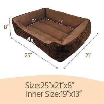 Comfortable Reversible Dog Bed for All Seasons