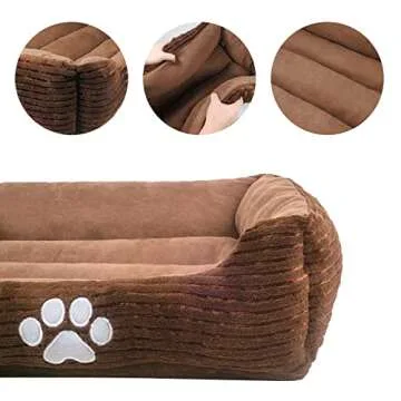 Comfortable Reversible Dog Bed for All Seasons