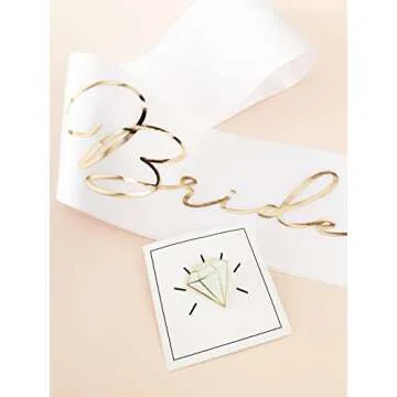 ModParty Bride to Be Sash | Elegant Bridal Accessory