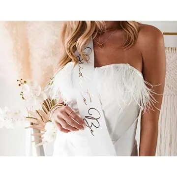 ModParty Bride to Be Sash | Elegant Bridal Accessory