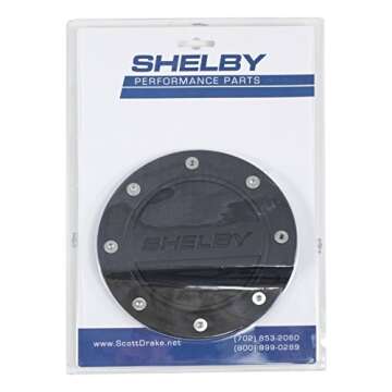 Stylish Black Fuel Door for 2015-2023 Mustang Shelby