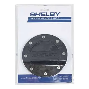 Stylish Black Fuel Door for 2015-2023 Mustang Shelby