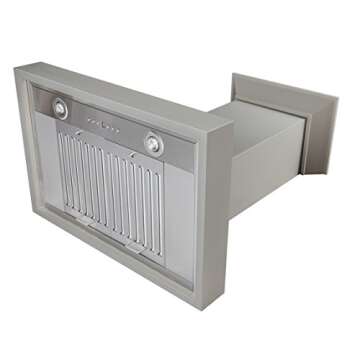 ZLINE 30 in. 400 CFM Designer Series Wooden Wall Mount Range Hood (KBUU-30)