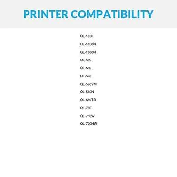 High-Quality Speedy Inks Paper Tape for Brother Printers