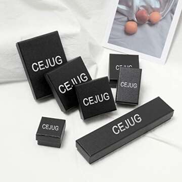 Chunky Gold Geometric Hoop Earrings for Women U Shape Dangle Drop Earring Cz Paperclip Metal Statement Jewelry Gift