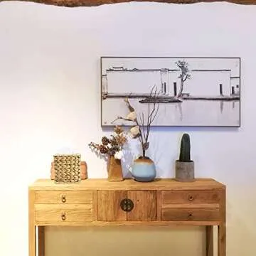 Square Tissue Box Holder Decorative Woven Tissue Box Cover Decorative Napkin Holder Automotive Decoration Tissue Cover for Bathroom Vanity Countertops, Bedroom, Desks, Tables, Office, Kitchen