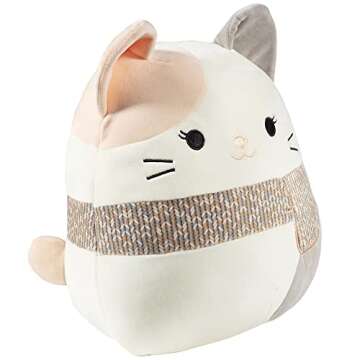 Squishmallows 12-Inch Camette The Cat - Official Jazwares Plush - Collectible Soft & Squishy Kitty S...