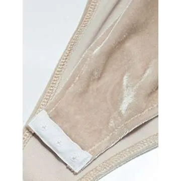 Choies Women's Sexy Plunge Neck Velvet Bodysuit