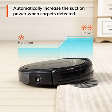 ILIFE A4s Pro Robot Vacuum Cleaner, 2000Pa Max, ElectroWall, Quiet