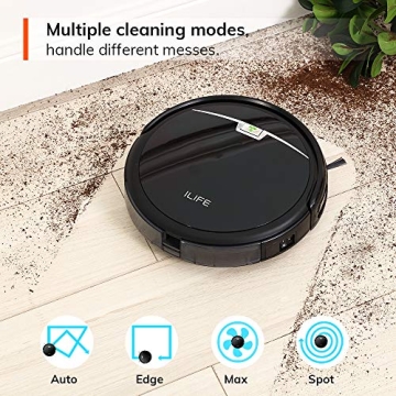 ILIFE A4s Pro Robot Vacuum Cleaner, 2000Pa Max, ElectroWall, Quiet