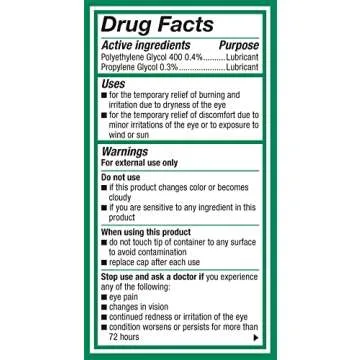 Systane Ultra Lubricant Eye Drops for Lasting Eye Comfort