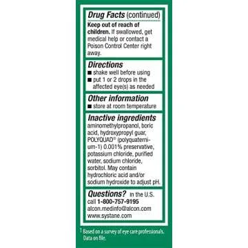 Systane Ultra Lubricant Eye Drops for Lasting Eye Comfort