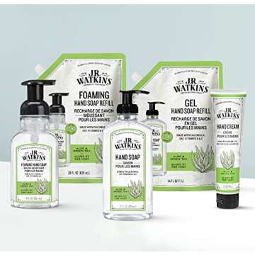 J.R. Watkins Gel Hand Soap Refill Pouch - Aloe & Green Tea