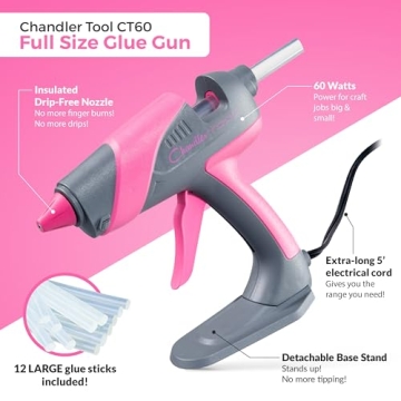 Chandler Tool Full Size Hot Glue Gun Kit for Crafts