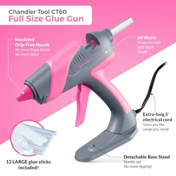 Chandler Tool Full Size Hot Glue Gun Kit for Crafts