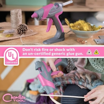 Chandler Tool Full Size Hot Glue Gun Kit for Crafts